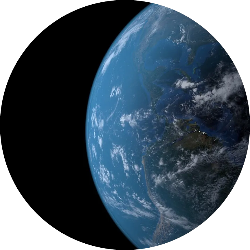 地球の画像